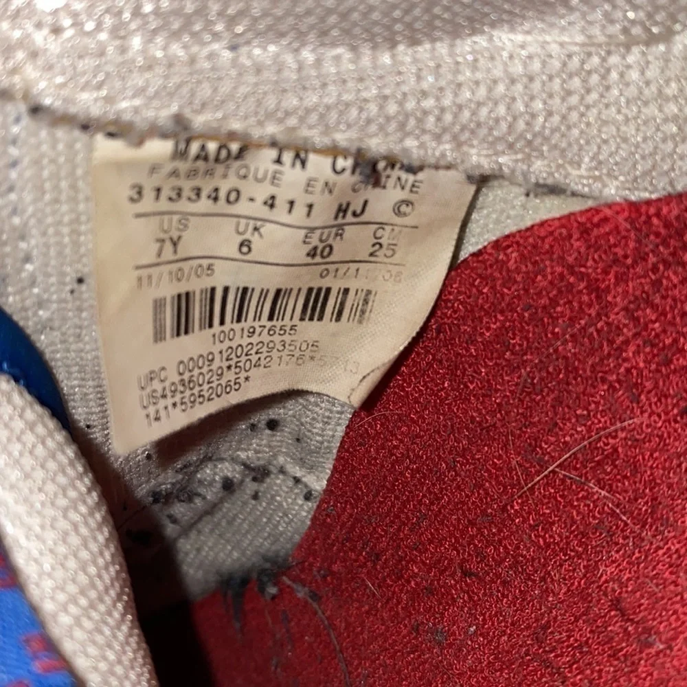 NIKE Youth Air Force 1 Sheed Low Rasheed Wallace Size 7Y